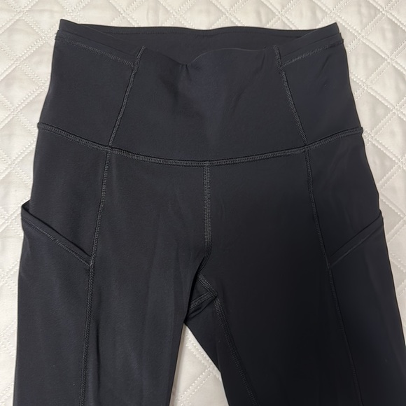 Lululemon Fast and Free 7/8 Tight Nulux 25”. Black Size 2 - Picture 7 of 8